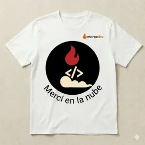 Camiseta Merci en la Nube - Edición Shift-Left