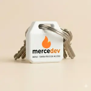 Llavero Merci - Token Físico de Acceso